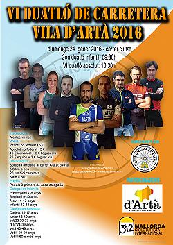 VI Duatló carretera Vila d'Artà 2016