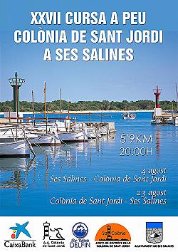 XXVII Cursa a Peu Ses Salines-Colonia Sant Jordi 2018