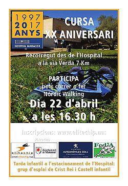 Cursa XX Aniversari Hospital de Manacor 2017