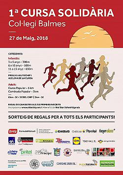 I Cursa Solidària Col.legi Balmes 2018