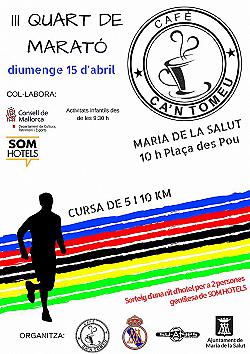 III Quart de Marató Cafè ca'n Tomeu 2018