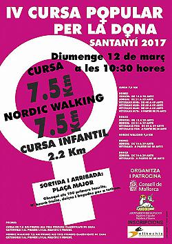 IV Cursa Popular per la Dona 2017