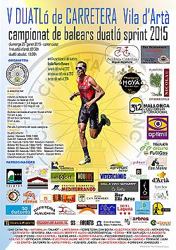 V Duatló carrertera Vila d'Artà 2015