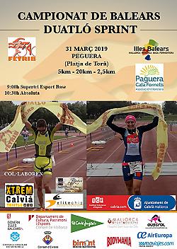 Campionat de Balears Duatló Sprint Peguera 2019