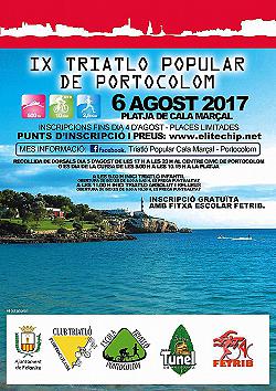 IX Triatló Popular Portocolom 2017