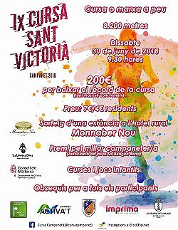 IX Cursa Sant Victorià 2018