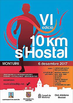 VI Cursa Popular 10 Km s'Hostal de Montuïri 2017