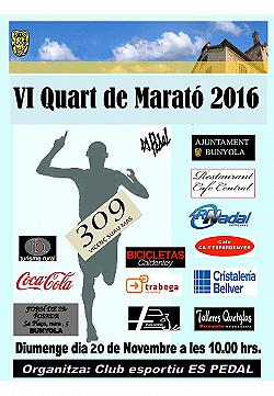 VI Quart de Marató de Bunyola 2016