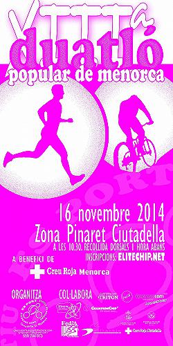 XIII Duatló Popular de Menorca 2014