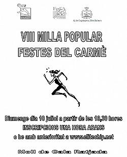 VIII Milla Urbana Festes del Carme 2011