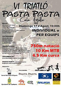 VI Triatló Pasta Pasta Cala Agulla 2014