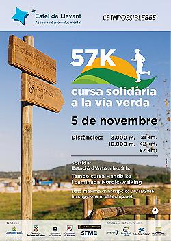 Cursa Solidària a la Via Verde 2016