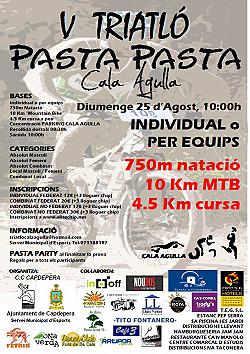 V Triatló Pasta Pasta Cala Agulla 2013