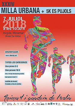 XXXIV Milla Urbana + 5Km Els Pujols 2018