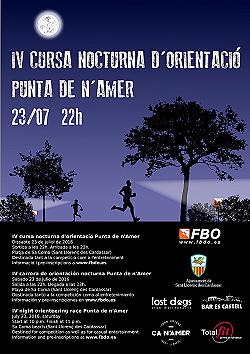 IV Cursa d'Orientació Noctura Punta de n'Amer 2016