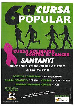 VI Cursa Popular Santanyi 2017