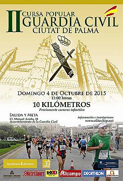 II Cursa popular Guardia Civil Ciutat de Palma 2015