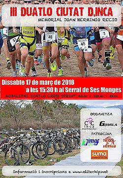 III Duatló Cross Ciutat d'Inca-Memorial J H Recio 2018