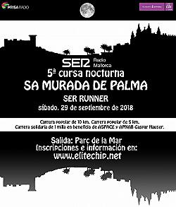 V Cursa Nocturna Sa Murada de Palma Ser Runner 2018