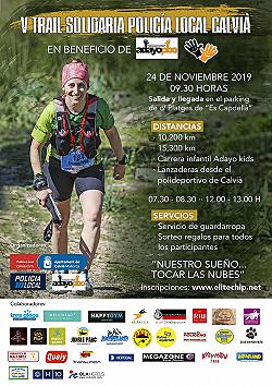 V Cursa Trail Solidaria Policia Local Calvià 2019