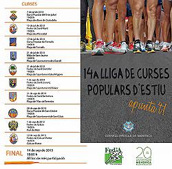 14ª Lliga de Curses Populars d'Estiu 2013