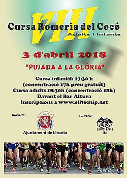 VIII Cursa Romeria des Coco - Pujada a la Glòria 2018