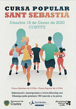 VI Cursa Popular Sant Sebastià -Costitx 2020