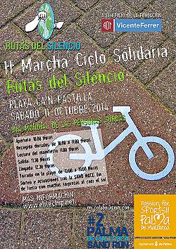 II Marcha Ciclo Solidaria Rutas del Silencio 2014