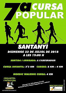 VII Cursa Popular Santanyi 2018