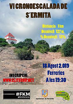 VI Crono escalada de s'Ermita de Ferreries 2019