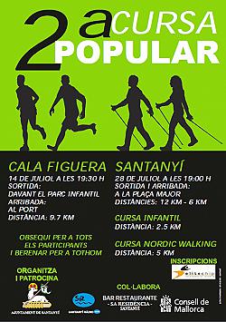 II Cursa popular Santanyi 2013