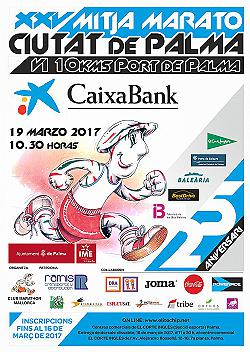 XXV Mitja Marato - 10 km CaixaBank Ciutat de Palma 2017
