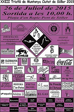 XXIII Triatló de Muntanya Ciutat de Sóller 2015