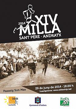 XIV Milla Sant Pere - Andratx 2014