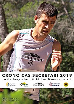 XV Crono Cas Secretari 2018