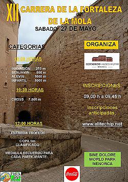 XII Carrera Fortaleza de la Mola 2017