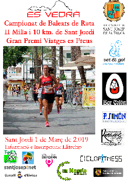 Milla i 10 km de Sant Jordi 2019