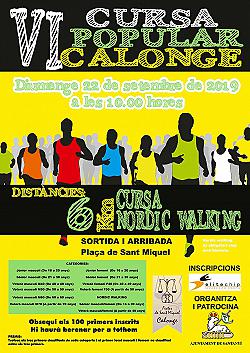 VI Cursa Popular Calonge 2019