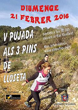 V Pujada 3 Pins de Lloseta 2016