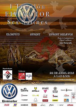 I Triatlón Eivimotor Ses Salines 2018