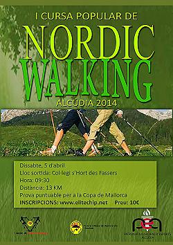 I Cursa popular Nordic Walking 2014