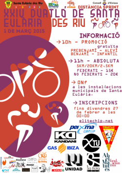 XXIV Duatló Santa Eulalia 2015