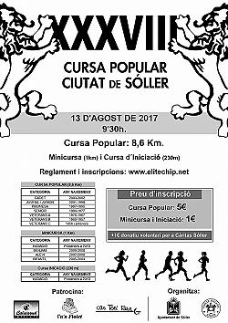 XXXVIII Cursa Popular Ciutat de Soller 2017