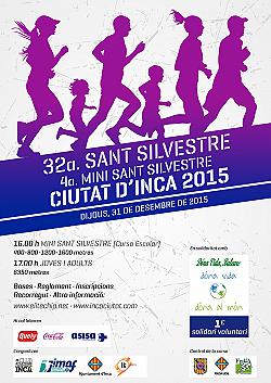 32a Cursa ESCOLAR Sant Silvestre d'Inca 2015
