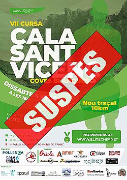 VIII Cursa Cala Sant Vicenç-Coves Blanques 2020