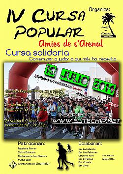 IV Cursa popular Amics de s'Arenal 2014