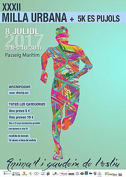 XXXIII Milla Urbana + 5Km Els Pujols 2017