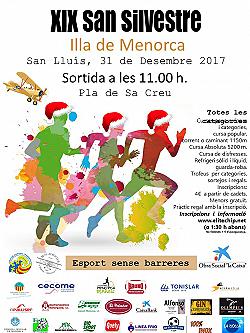 XIX Sant Silvestre Illa de Menorca 2017