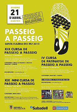XIX Cursa Passeig a Passeig 2013