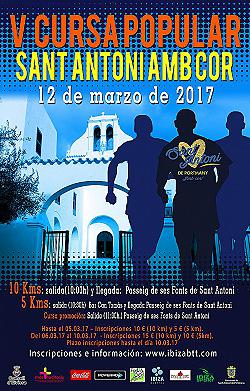 V Cursa Popular Sant Antoni Amb Cor 2017